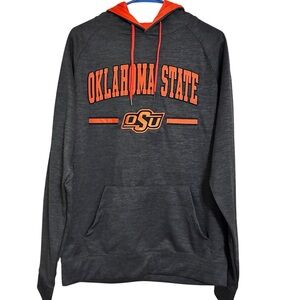 Colosseum Athletics Oklahoma State Cowboys Men’s Dark Gray Hoodie Medium NWT NEW